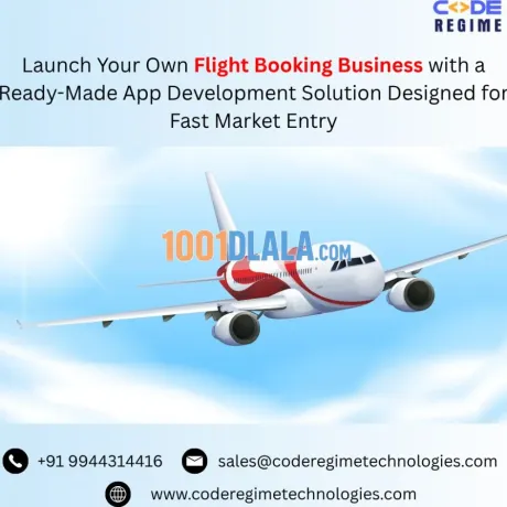 Launch Your Own Flight Booking Business with a Ready-Made App Development Solution Designed for Fast Market Entry