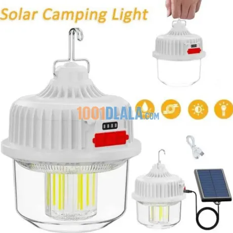 lamp-camping-avec-un-petit-panneau-de-solaire-image-2